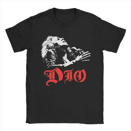Men's Women's Dio The Last in Line T-Shirt Pure Cotton Graphic Print Tee Shirts Clothing Outfits