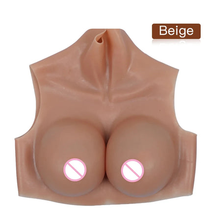 Drag Queen A - H Cup Silicone Breasts Forms Cosplay Fake Boobs Bodysuit Crossdressing Silicone Breast Plate Crossdresser Chest
