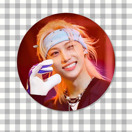 I-FelixS Cool Badges Badges Cartoon Round Brooches On Backpack Jacket Acrylic Button Pins Collection Gifts