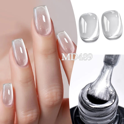 8ml Water Light Cat Magnetic Gel Nail Polish Shiny Effect Semi Permanent Soak Off UV LED Gel Varnish Manicure DIY Nail Supplies