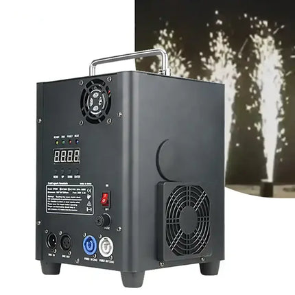 600W Sparke Machine Cold Spark Machine DMX512 & Remote Control Effect Machine Wedding Party Bar Club DJ Stage Event Show