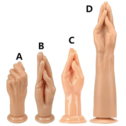 Erotic Gode Hand Palm Fist Dildo Adult Sex Toy Anal Butt Plug Masturbadores Para Hombre Prostate Massager for Man Gay Sexshop