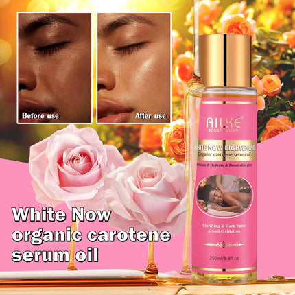 AILKE Natural Skin Brightening Set for All Skin Types, Cleaning, Dark Spots and Acne Removal, Boost Radiance, Organic, Vegan