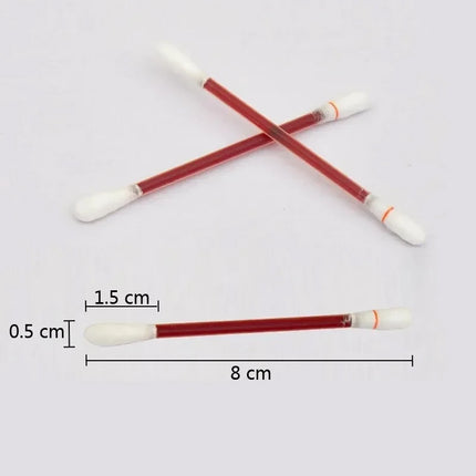 30pcs Disposable Medical Alcohol Sticks Disinfection Iodine Cotton Swabs Emergency First Aid Clean Wounds Supplies Adults Infant