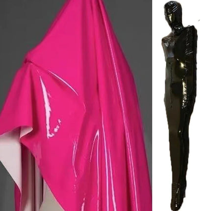 Exotic Oil Glossy Mummy Sleeping Bag Bodystocking Adult One Piece Tights Full Coat Zentai Patent Leather Jumpsuit Custom Cosplay