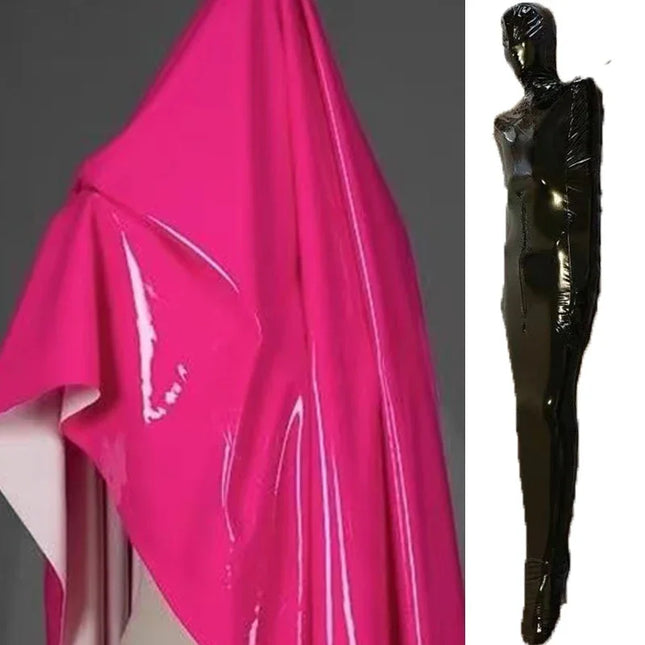 Exotic Oil Glossy Mummy Sleeping Bag Bodystocking Adult One Piece Tights Full Coat Zentai Patent Leather Jumpsuit Custom Cosplay