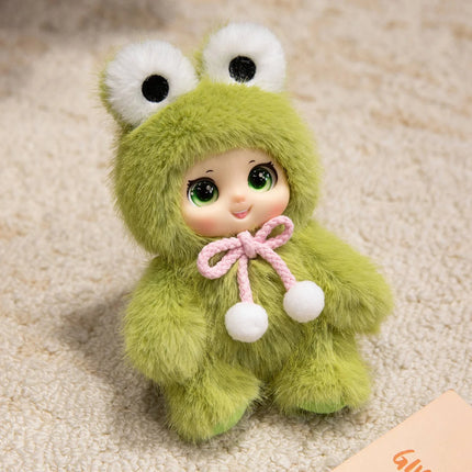 The Adorable PVC Blind Box Family Series Can Be Used As Bag Accessories Christmas Gift