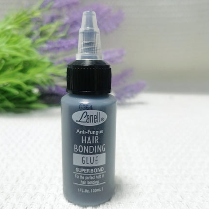1pcs/2pcs 1Oz/ 2Oz/4Oz Lanell Black Hair Weaving Bond Anti-fungus Hair Bonding Glue SUPER BOND for the perfect hold in bonding