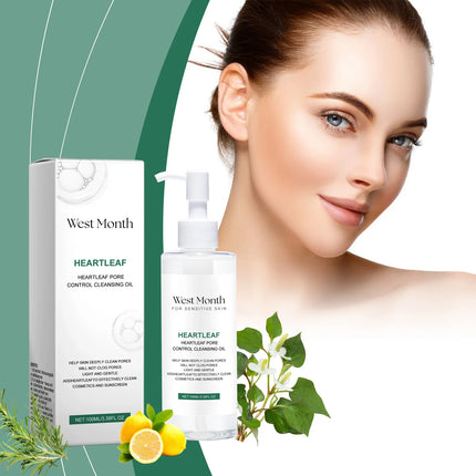 Makeup Removal Oil Purifying Pores Shrinking Deeply Cleansing Soothing Skin Remove Blackheads Moisturizing Facial Cleanser Oil