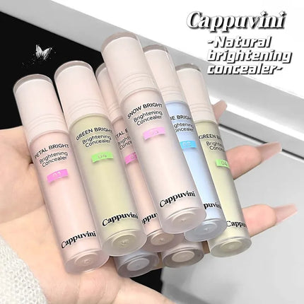 Liquid Brighten Concealer Stick Face Shadow Matte Powder Highlight Contour 3D Nose Shadow Cover Spots Dark Circles Makeup