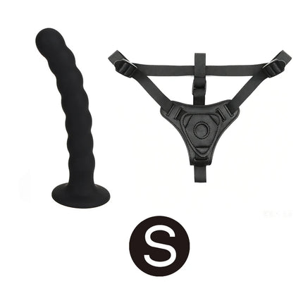 Adult Supplies Sex Toy Wearable Dildo Realistic Sex Toy For Lesbian Women Couples Dildo Strap On Penis Suction Cup Anal Plug