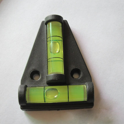 2 Way Mini Spirit Level T-Shaped Horizontal Bubble Horizontal Measurement Tools Mini Spirit Level 44*58*13mm