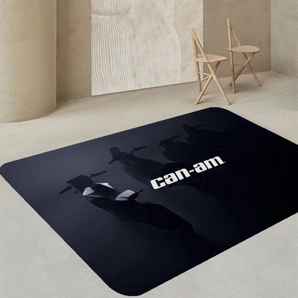 Can-Am Spyder Logo Floor Mat INS Style Soft Bedroom Floor House Laundry Room Mat Anti-skid Household Carpets