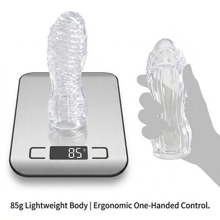 Fantasy Maid Realistic Ass Masturbator for Men, 85g/95g Lightweight Pocket Pussy Soft Silicone Palm Masturbation Toy for Couple