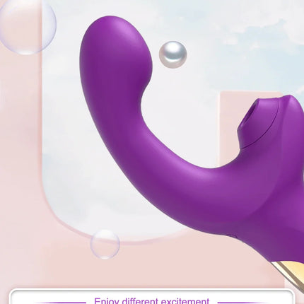 Powerful G Spot Vibrator For Women 20 Speeds Clit Sucking Toy Dildo Clitoral Stimulator Vibrating Finger Massager Adult Sex Toys
