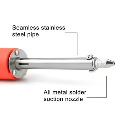 Electrothermal Vacuum Solder Sucker 36W 220V High Power EU Durable Desoldering Pump Soldering Iron Pen Dual Purpose Repair Tool