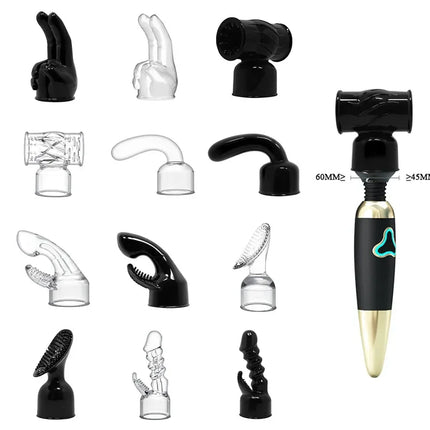 Vibrator Magic Wand Attachment AV Head Condom Condom Cap G Spot Sex Toys Sex Pussy Dildo Toys Stimulators for Men Adult Toy