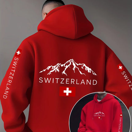 2026American Best-selling Cool Men Women Hooded Sweatshirt Autumn Winter Daily Outdoor Vacation Fitness Casual Loose