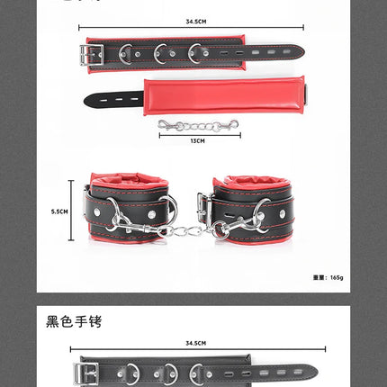 Bdsm Bondage Restraints Choking Ring Slave Fetish Neck Collar Metal Chain BDSM Games Traction Flirt Sex Toys For Women Couples