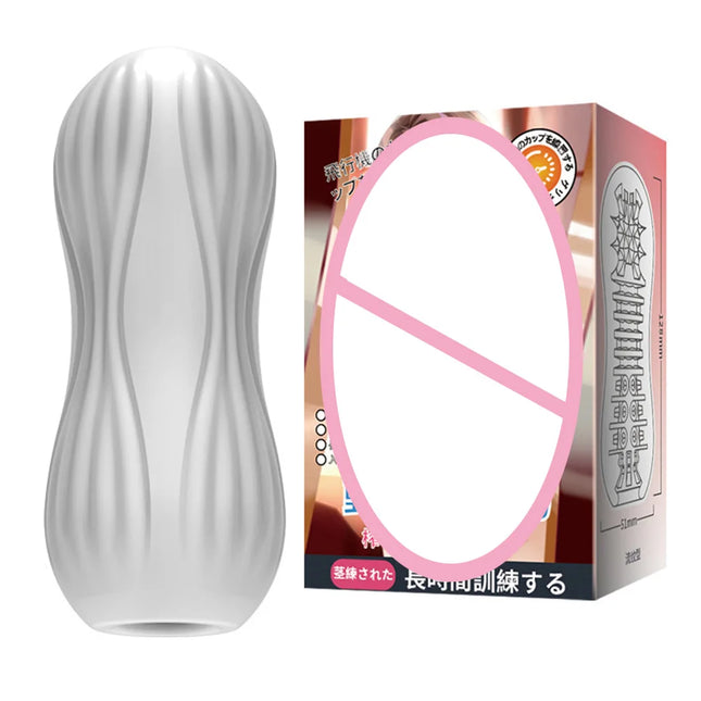 Male Masturbator Cup Soft Pussy Sex Toys Vagina Adult Endurance Exercise Sex Products Men's Pussy Pocket Cup for Men 18+