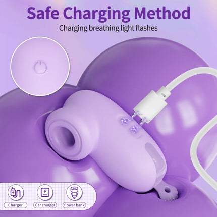 Mini Clit Sucker Vibrator for Women Sucking Clitoris Nipples Stimulator Beginner Female Masturbator Adult Goods Sex Toy Women