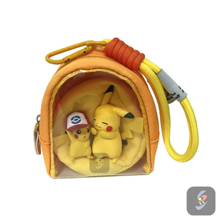 Pokemon Diy Sofa Sleeping Position Backpack Hanging Ornament Fairy Eevee Snorlax Jirachi Trendy Toys Decoration Collectible Gift