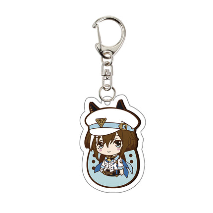 Fans gifts Anime keychains Acrylic Stand Ornaments Uma Musume Pretty Derby Oguri Cap Silence Suzuka Agnes Tachyon Clear Bliss