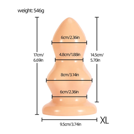 S/Xxl Huge Anal Plug Soft Alien Large Butt Plug Anal Dilator Masturbation Anal Toys Prostate Massager Adult Toys For Women Men