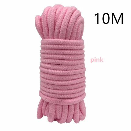 Cotton Exotic Shibari Accessory of Handcuffs Bondage Rope for Men Women Fetish Slave Cosplay Binder Restraints Touch Tie Up Fun