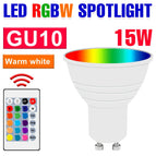 Transparent cover / GU10 RGB Warm White / China Mainland