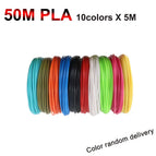 50M PLA 10 Colors