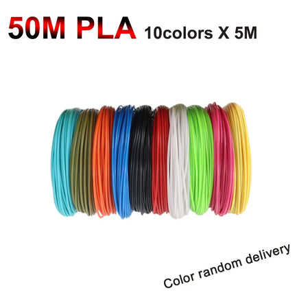 PLA Filament for 3D Pen Printing 10/20/30 Colors Diameter 1.75mm 200M Odorless Safe Plastic Refill for 3D children Printing Pen