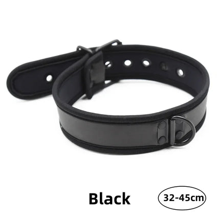Exotic Accessories Dog Slave Bondage Neoprene Necklace Fetish Puppy Play Collar Punk Harness Flirting Sexy Products For Couples