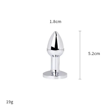 3 Sizes Metal Butt Plug Fox Tail Intimate Toys Bdsm Anal Extender Dilator Sex Shop Products Erotic Games Goods For Adults