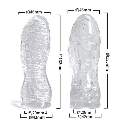 Fantasy Maid Realistic Ass Masturbator for Men, 85g/95g Lightweight Pocket Pussy Soft Silicone Palm Masturbation Toy for Couple