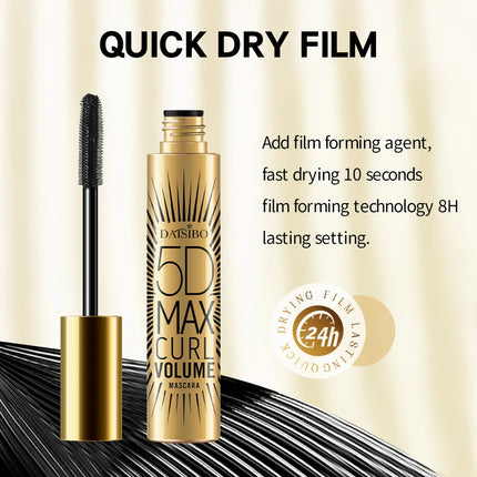 Extreme Curl Mascara - Waterproof & Smudge-Proof, Lightweight for Long-Lasting Thick & Curled Lashes, 36H Hold