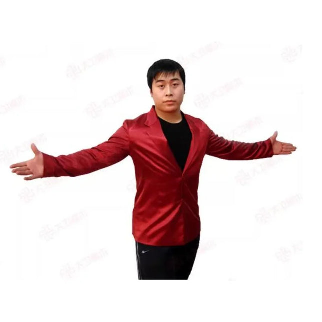 Bag to Suit Magic Trick - Shopping Bag Transforms into Suit Jacket Stage Illusion Gimmick Props Professional Magician Mentalism