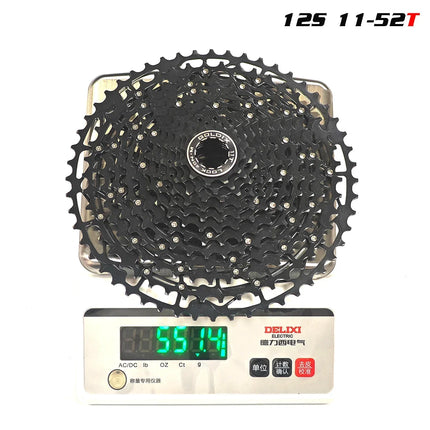GOLDIX Ultralight MTB Cassette Freewheel k7 9/10/11/12/13 Speed HG Structure Sprocket Carbon Steel Material for Mountain Bike