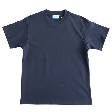American Heavy 400g Short-sleeved T-shirt Men's Pure Cotton Loose Bottoming Shirt Round Neck Solid Color Long-sleeved Women
