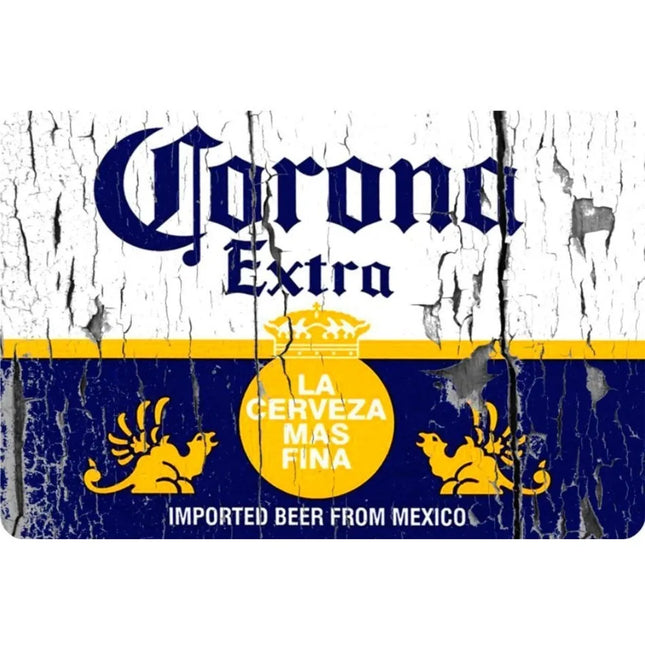Corona Extra beer label vintage look Reproduction Metal Sign Aluminum