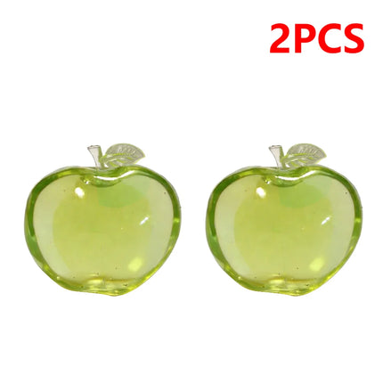 1/2Pcs Strawberry & Apple Shaped Squishies Toy for Relieving Strees, Ultra-Realistic 3D Squeeze Fidget Toy for Kids Adults Gifts