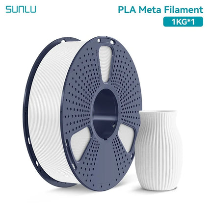 SUNLU 1KG PLA Meta 3D Printer Filament 1.75mm 1000g Spool (2.2lbs) Neatly Arranged No Knot Filament Fit Most FDM Printer