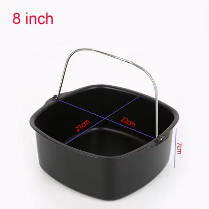 Air Fryer Rack for Ninja Dual 3pcs Layered Stainless Steel Grilling Rack Rectangle Hot Airfryer Basket Tray Accessories