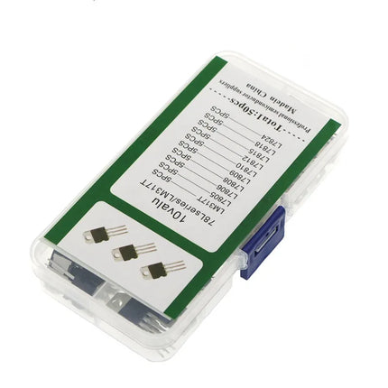 5/50PCS Voltage Regulator IC kit LM317T L7805CV L7806CV L7808CV L7809CV L7810CV L7812CV L7815CV L7818CV L7824CV TO-220
