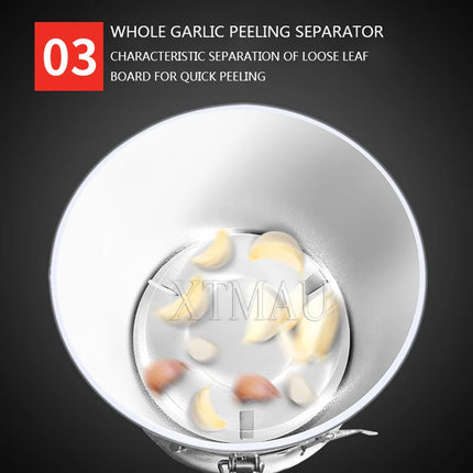 Garlic Peeler Machine 110V/220V Commercial Restaurant Barbecue Food Processor Electric Garlic Peeling Machine