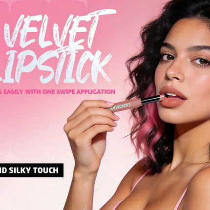 Nude Pink Matte Lipstick 12 Colors Waterproof Long Lasting Lip Sticks Not Fading Sexy Red Velvet Solid Lip Gloss Women Makeup