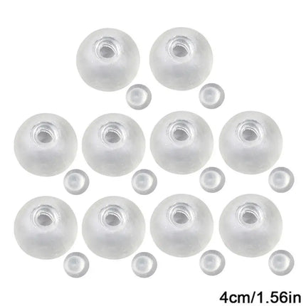 DIY Empty Ball Shell for Handmade Squishy Toy Clear Soft Rubber Skin for Maltose Squeeze Ball Creative Stress Relief Toy