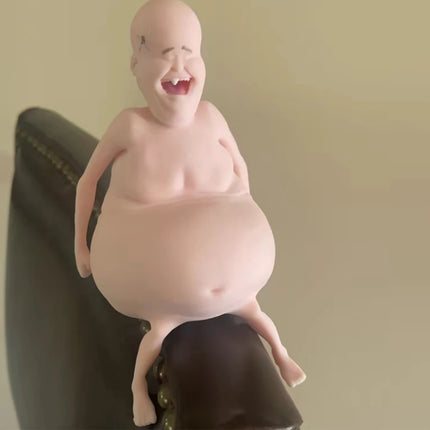 Rene Themugly Doll - Squishy and Deformable Funny Toy for Stress Relief! Perfect for Kids & Adults for Instant Smiles. While Sup