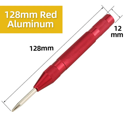 TOOLEYE Automatic Center Punch Kerner Woodworking Metal Drill Adjustable Spring Loaded Marker Hand Tools Sets Carpenter Tool