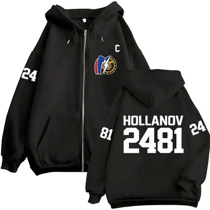 Heated Rivalry Ilya Rozanov 81 Boston Raiders Merch Zipper Hoodies Men's Women Clothing Fashion Zip Up Sweatshirts Jackets Coats